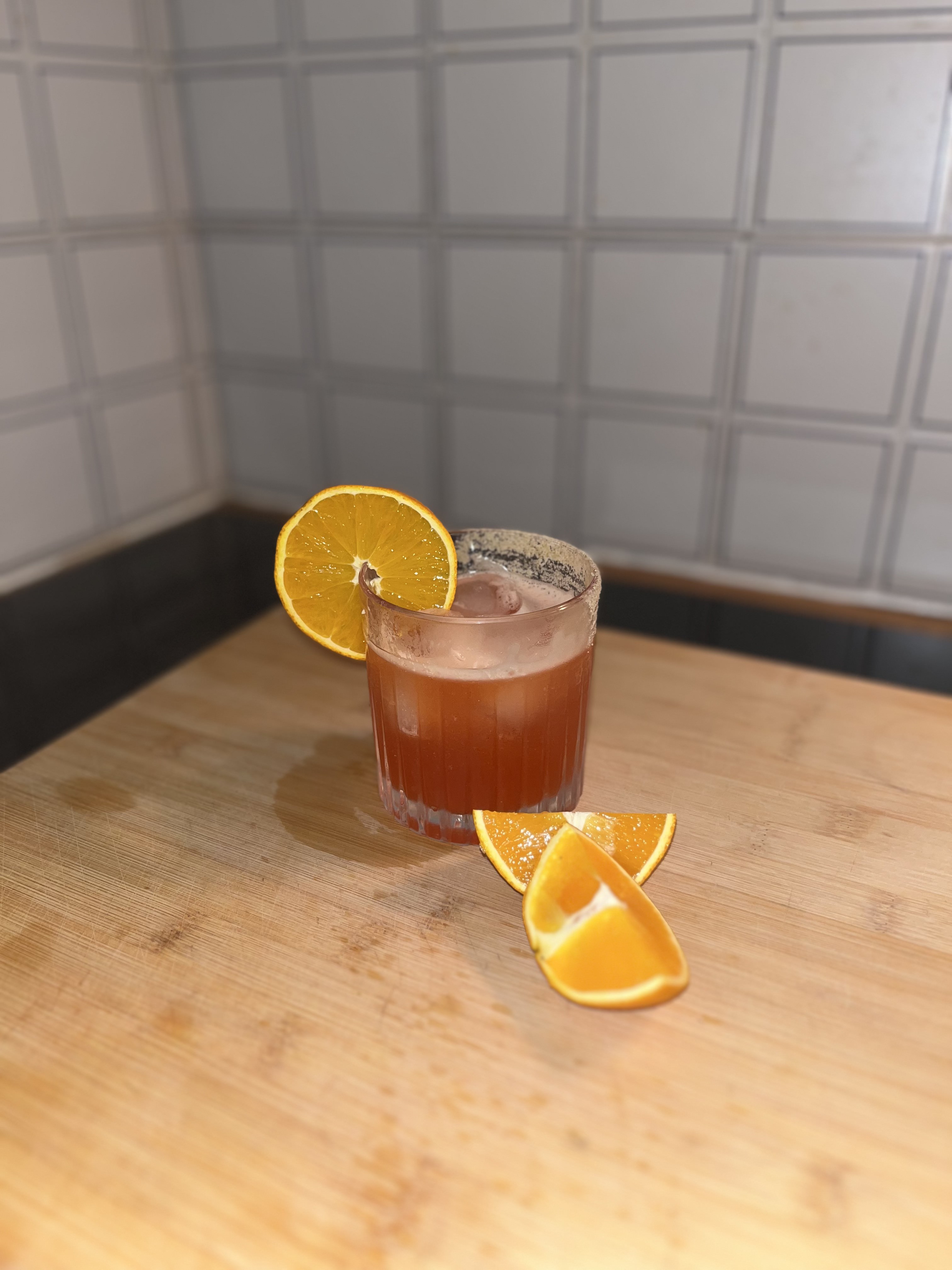 Strawberry Mezcal Margarita